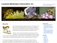 Tablet Screenshot of labeekeepers.org